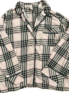 Victoria's Secret Flannel Long Pajama Set